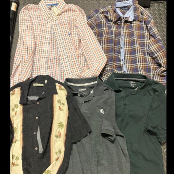 Other - Men’s clothing bundle! All size large. Aero, izod, tommy Hilfiger and others!